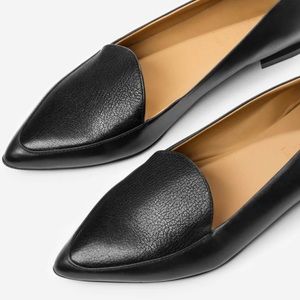 EVERLANE 🌹 MODERN POINT LOAFER BLACK SZ 9.5